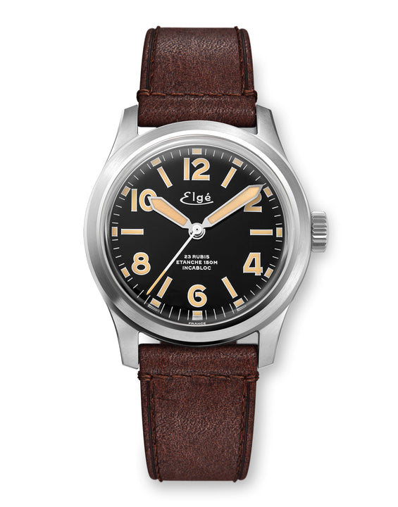 Chamonix Automatic Watch - Brown Leather Strap