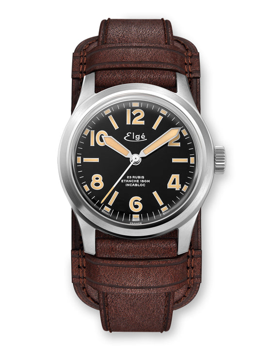 Chamonix Automatic Watch - Brown Leather Strap