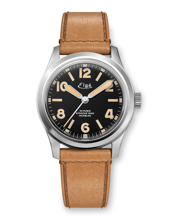 Chamonix Automatic Watch - Tanned Leather Strap