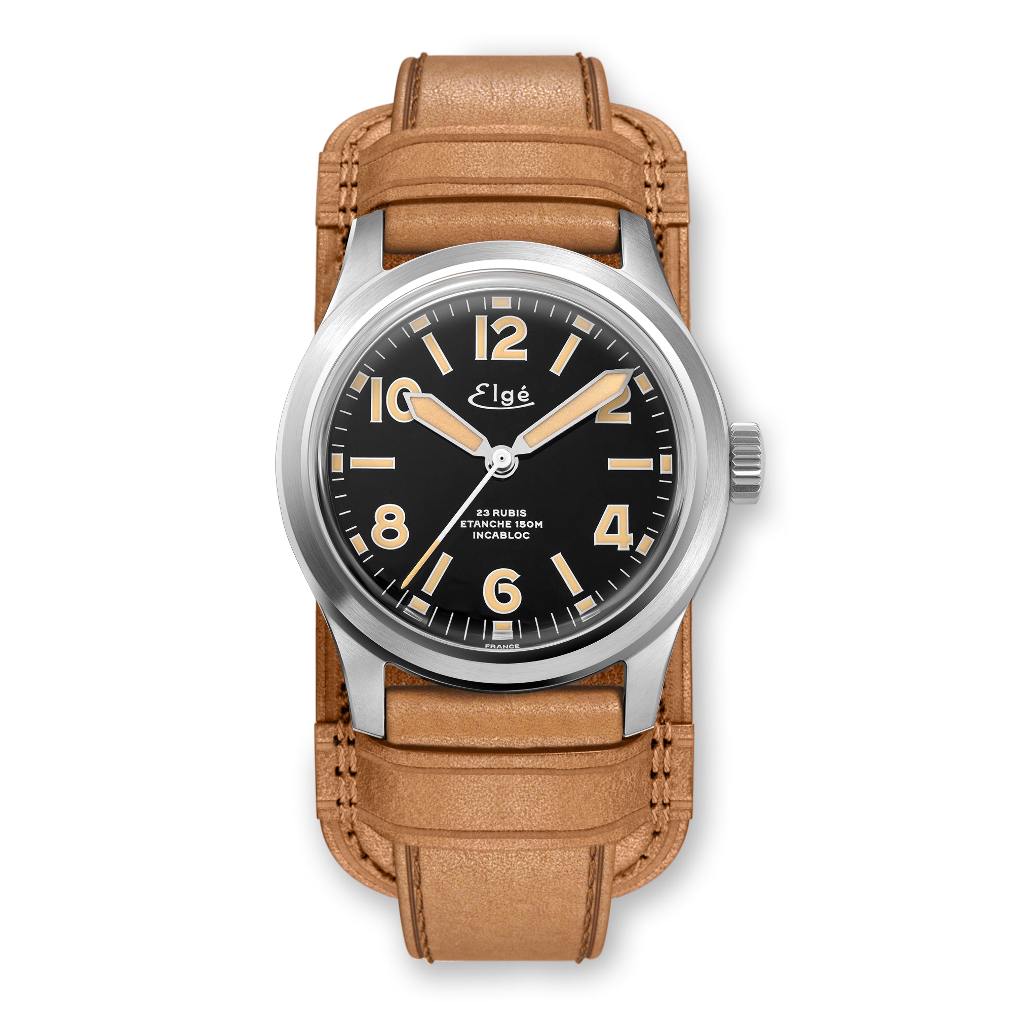 Chamonix Automatic Watch - Tanned Leather Strap