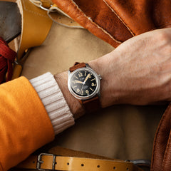 Chamonix Automatic Watch - Brown Leather Strap